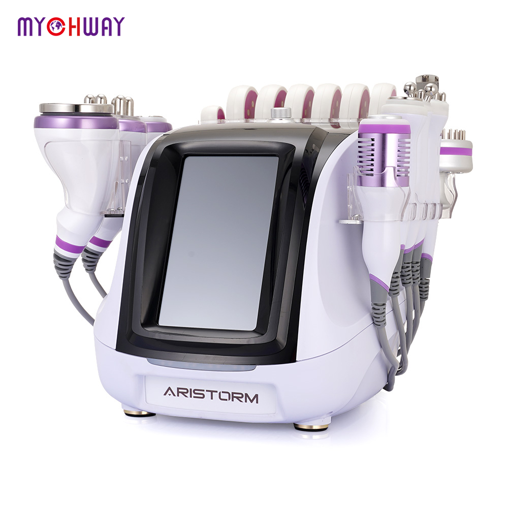 Advanced RF and Vacuum Slimming Machine for Home Use - ABS Construction, Customizable for Face, Body, Head, and Eye Areas