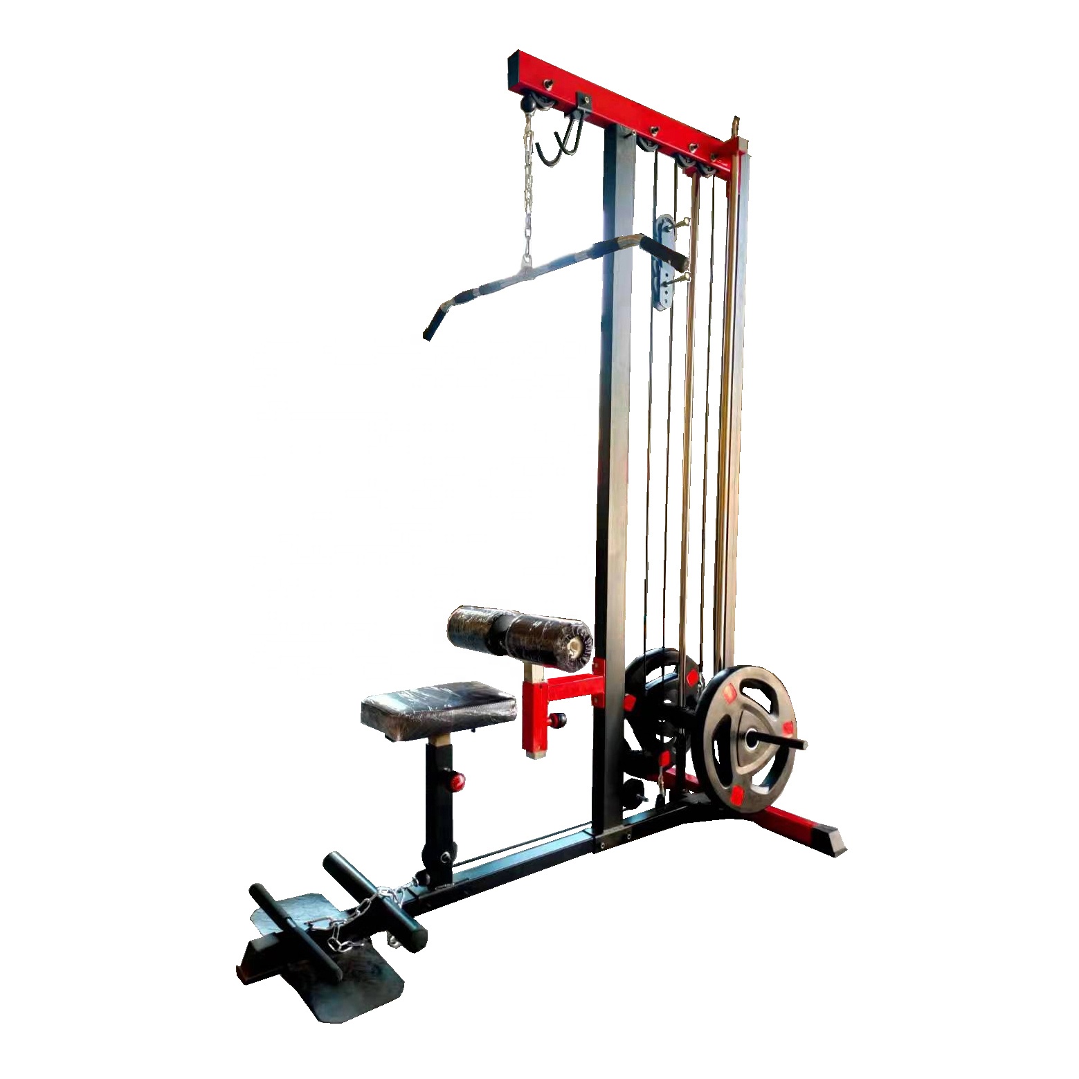 Customized Home Gym Equipment Lat Pulldown Row with 300KG Load