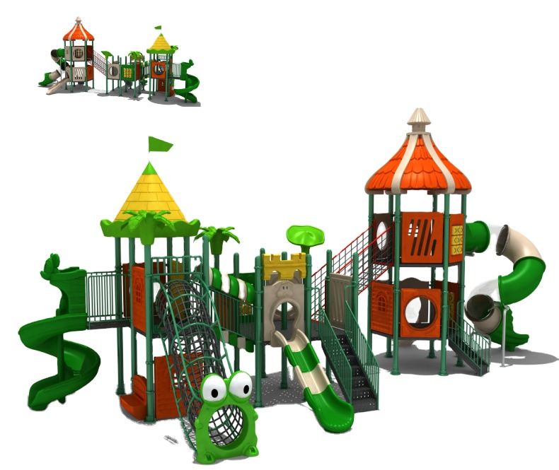 2023 outdoor kids playground equipment 7-12 years old children play toys outdoor slide for sale