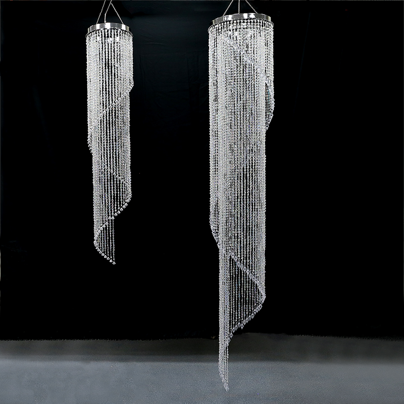 LDJ314 LUCKYGOODS Unique hanging acrylic beaded wedding ceiling hanging decorations