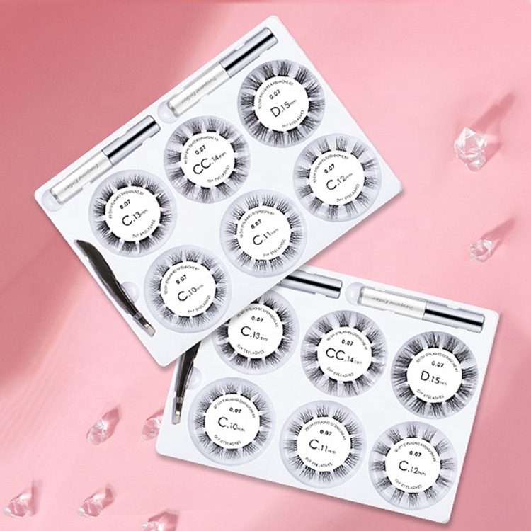 DIY Eyelash Extension Kit Naturals Individual Synthetic Reusable Artificial Eyelashes 72 cluster lashes Look Real Lash Extension