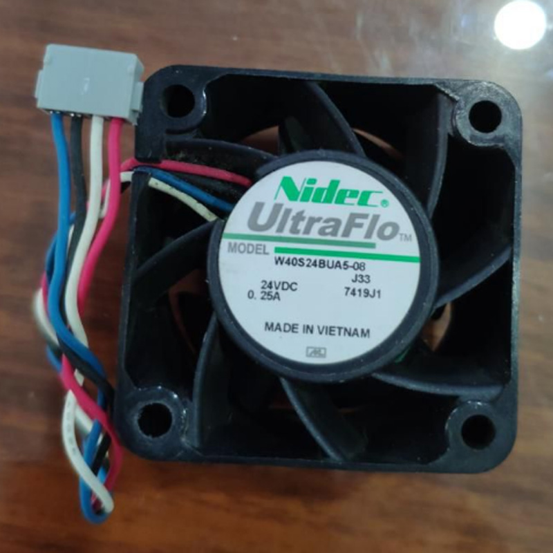 Фирменная Новинка Высокое качество W40S24BUA5-08 24VDC 0.25A охлаждающий вентилятор воздушного охлаждения