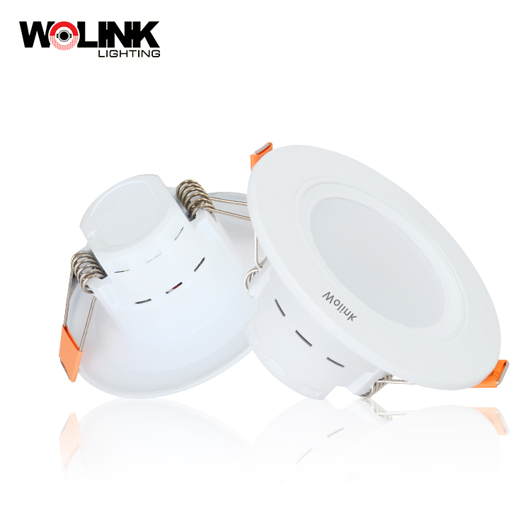 Hot sale High quality 2 years warranty ABS recessed indoor ip20 smd 3w led downlight