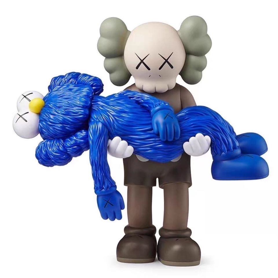 2021 Hot Sale New Arrival Vinyl Material KAW Gone Action Figure Toys Accessories Bear Brick Models