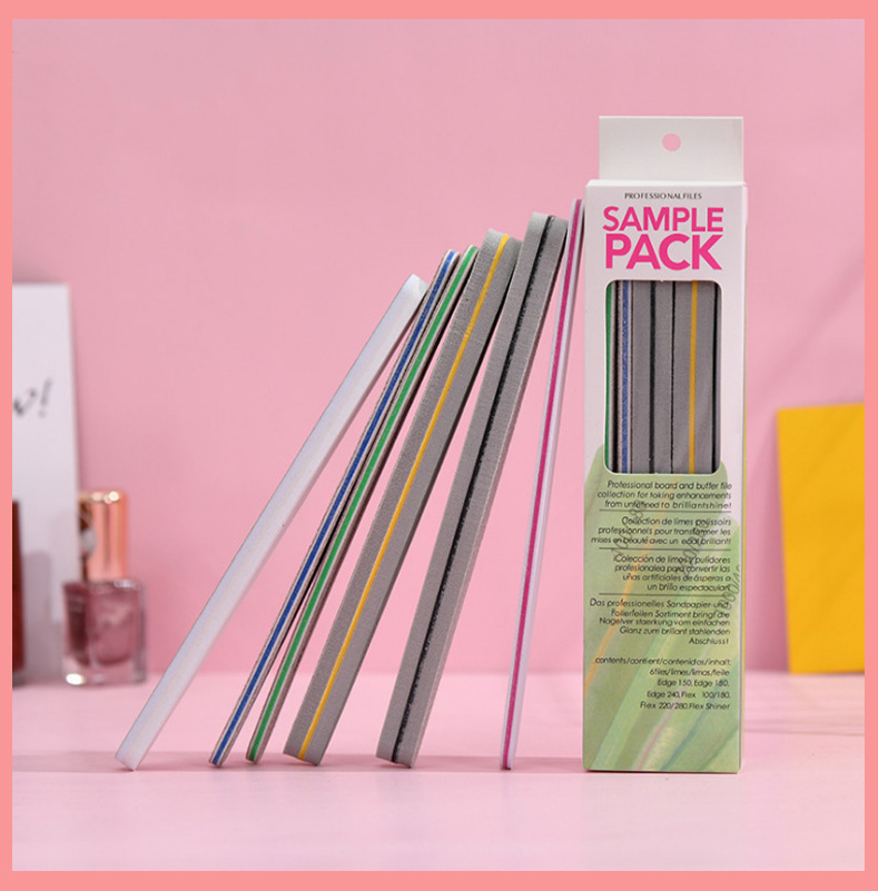 Пилки для ногтей Davlon Beauty для личной гигиены, шлифовальные пилки для полировки и шлифовки ногтей, буфер для гель-лака, аксессуары для ногтей