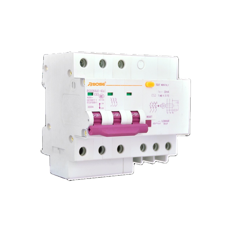 BOGE OEM RCCB RCB 20A 15mA-30mA 3 фазы главный выключатель