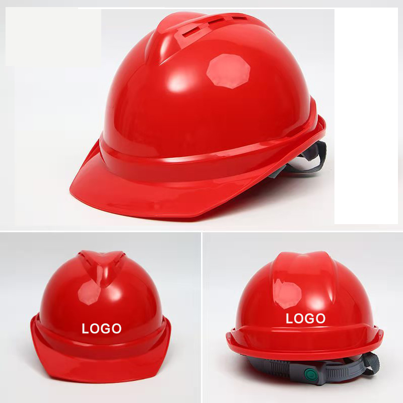High Quality CE EN397 Construction Worker Safety Helmet Hard Hat Custom Logo Type 2 Class G Engineering Protective Hard Hat
