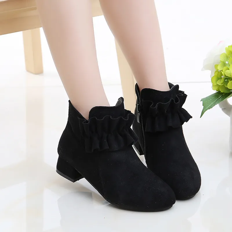 Fashionable boots with warm styles and various fabrics