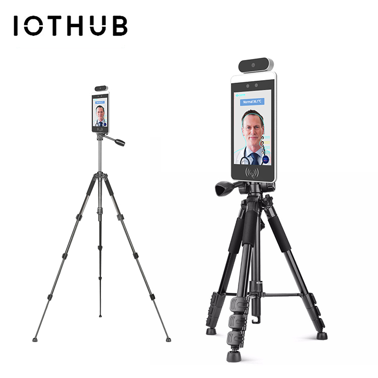 IOTHUB 8 дюймов монитор браслет сердечного ритма температура биометрический контроль посещаемости времени