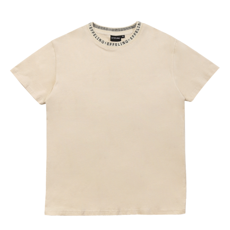 Factory Wholesale Custom Logo Jacquard Collar T shirt bulk T shirts