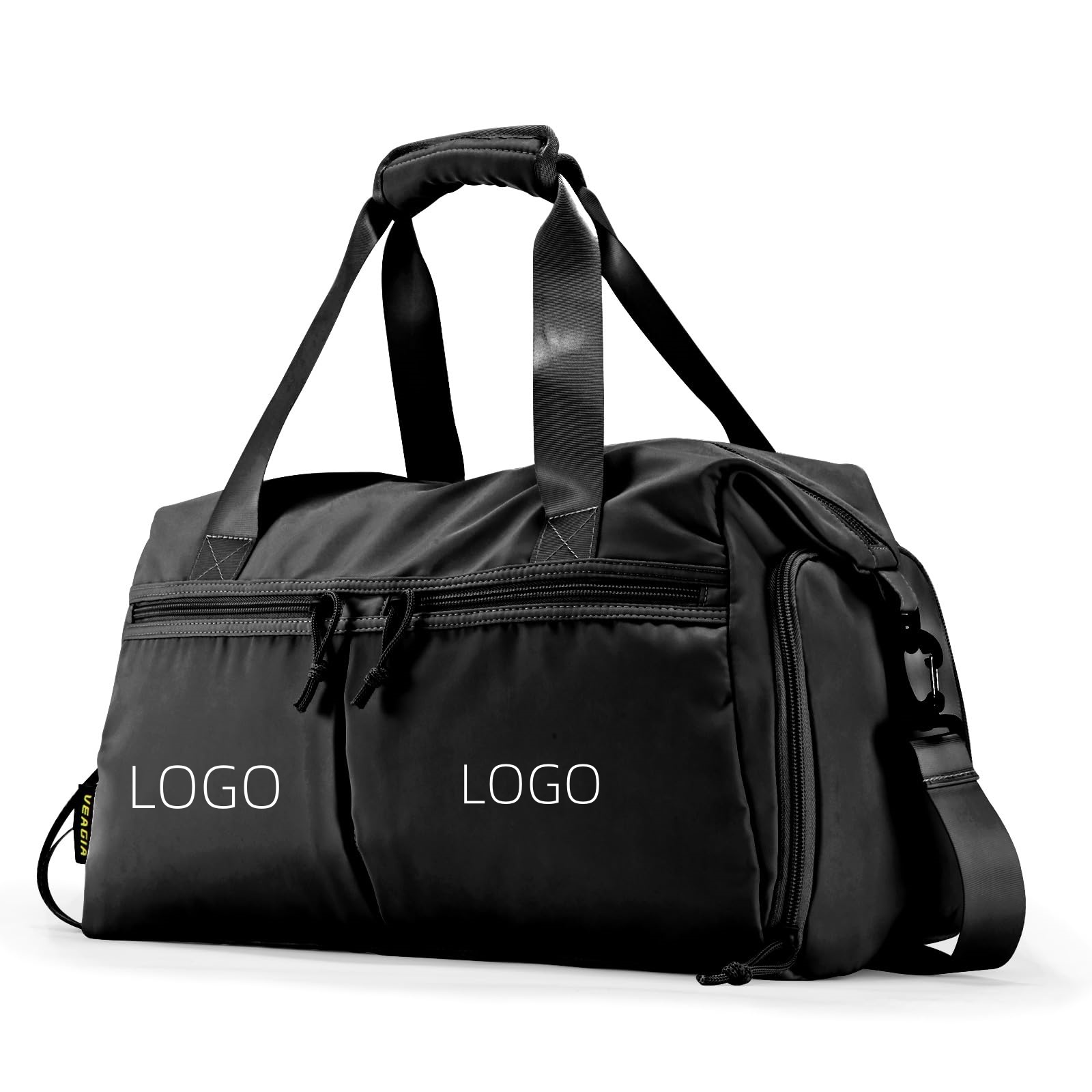 Weekender Duffel Bag with Shoe Compartment And Wet Pocket-Luggage Everyday Overnight Bag for Men and Women