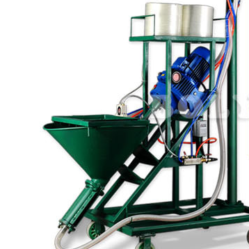 GRC fiberglass spraying machine Construction mortar spraying machine