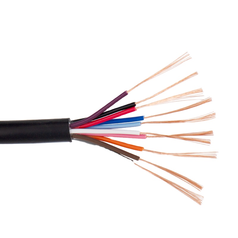 Кабель RVV AVVR, 10*0, 3 мм2, 22awg, 10 ядер, 110 В, 220 В, 300 В, полностью медная линия управления сигнализацией питания, водонепроницаемая