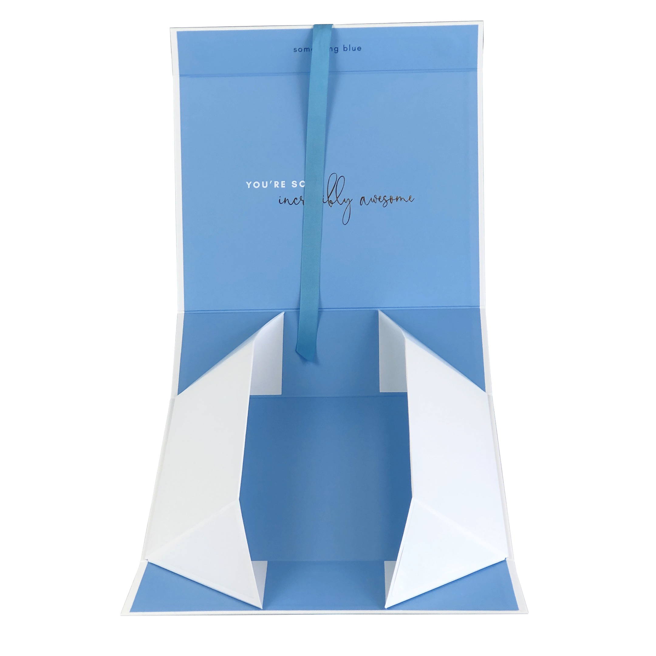 luxury folding magnetic shoe gift box with magnetic closure