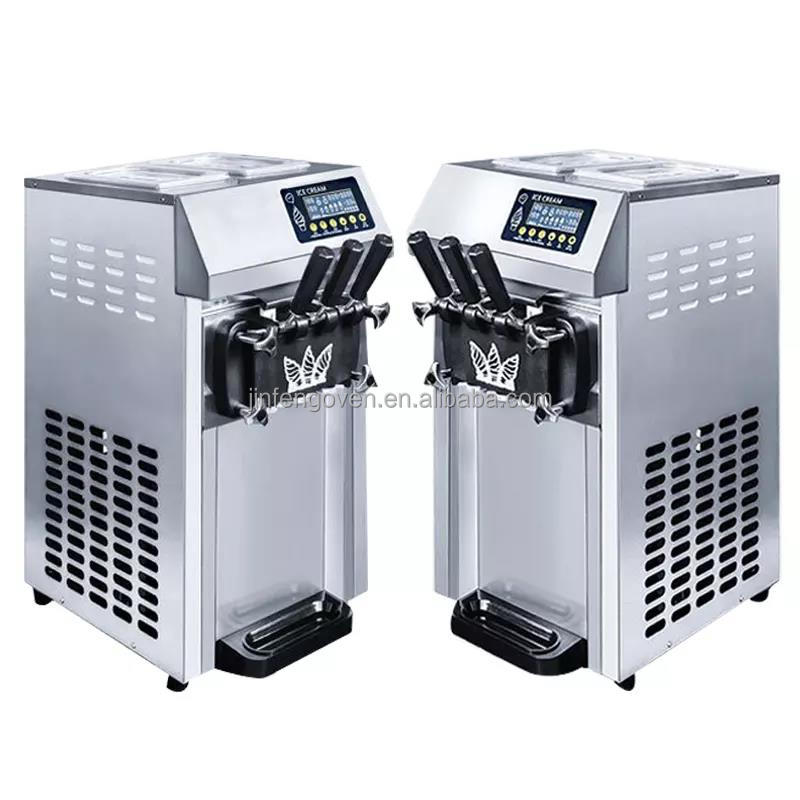 Automatic Commercial precooling ice cream maker machine soft Ice Cream Machine for sale