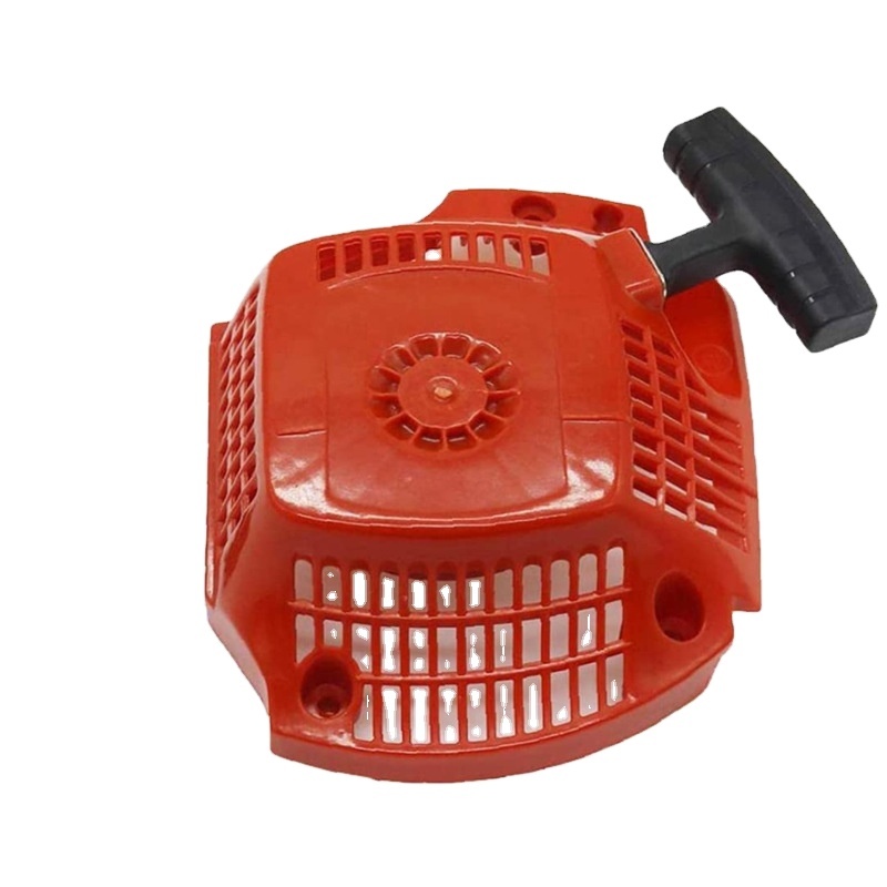 Universal Starter Hand Puller with Linear Chain Saw Logging Accessory for Garden Tools Featuring Pull Plate
