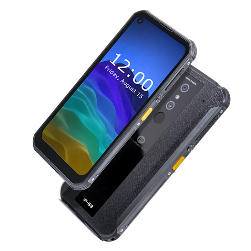 Phonemax 6.4 inch HD screen 4g 128g ip68 waterproof rugged android mobile phone