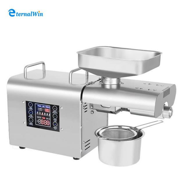 Most Popular with spare parts Products Household Sesame Coconut Hot And Cold Small Cold Mini Oil Press Machine Price