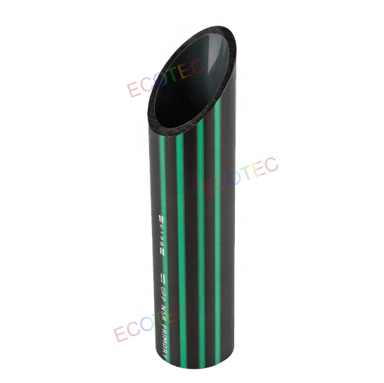 Ecotec Durable 50mm Double Layer Underground Petroleum Pipe / HDPE Primary Piping for Fuel Station