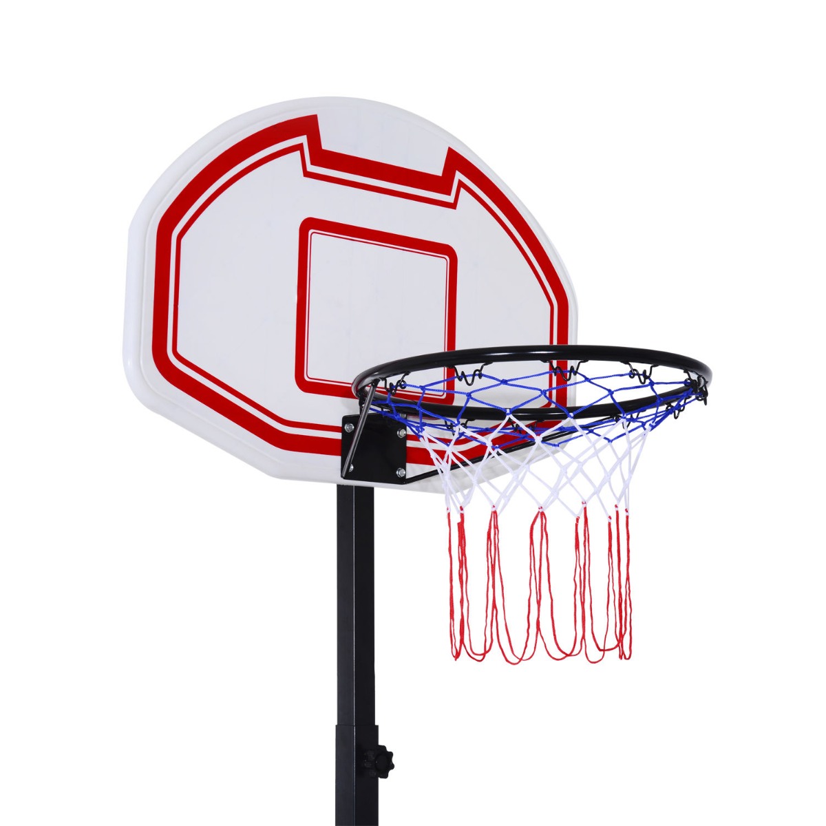 Adjustable Outdoor Basketball System Height Basketball Hoop Stand Set