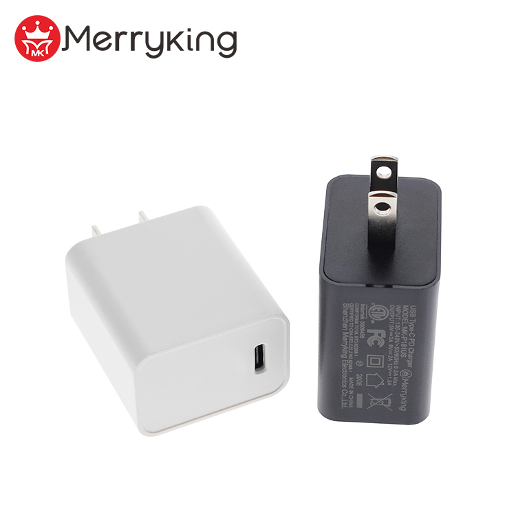 Настраиваемый Вольт-ватт от производителя Merryking, 12 В, 24 В, 18 Вт, 5 А, переменный и постоянный ток, импульсный адаптер питания PD