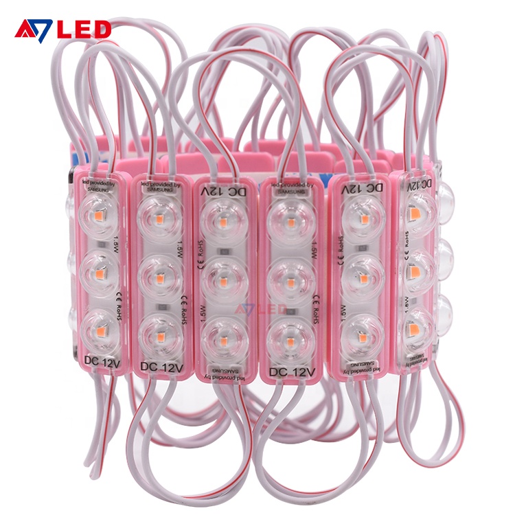 Лучшие продажи 2 года гарантии 120lm 1,5 w 3 чип светодиодный модуль уличного света Светодиодный модуль для вывесок