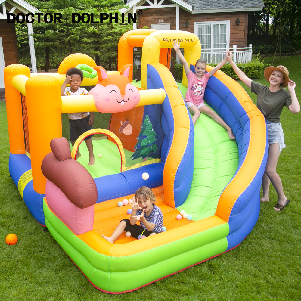 cheap party air jumper inflatable bouncing commercial kids black bounce castle slide