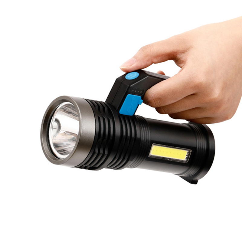 Multifunction usb flashlight high Power flashlights led search light