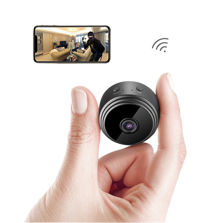 Миниатюрная Беспроводная Скрытая мини-камера Wi-Fi 1080P с питанием от аккумулятора, секретная микрокамера ночного видения A9, мини-камера Wi-Fi IP