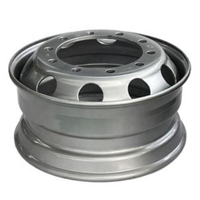 22.5X9.00 Cost-effective silver truck steel wheel rim