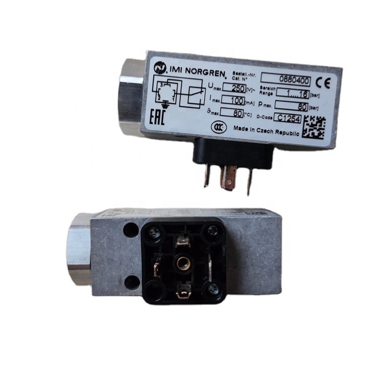 AIR solenoid valve pressure switches 18D norgren pneumatic cylinder 0882300