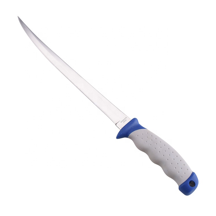 Shieldon Profession New Hunting Camping Fish Cutting Fillet Knife Sharp Fishing Knife With Nylon Bag
