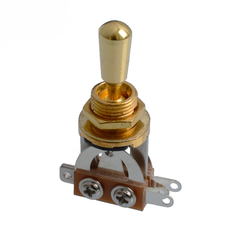 Best price all-metal mini durable 3 Position Pickup Selector 3 way Guitar Toggle Switch for LP Guitar Part