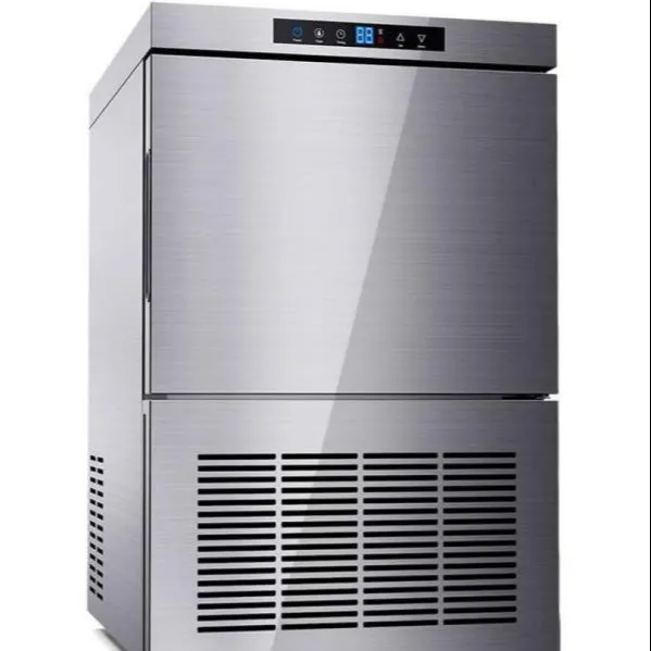 Fashionable SUS304 Stainless Ice Maker Produce Cubic ice With CE Certi