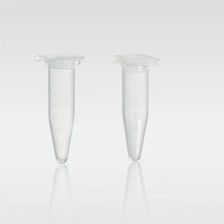 CE approved 0.2ml 0.5ml 1.5ml 2ml 5ml 7ml medical pp micro centrifuge tube