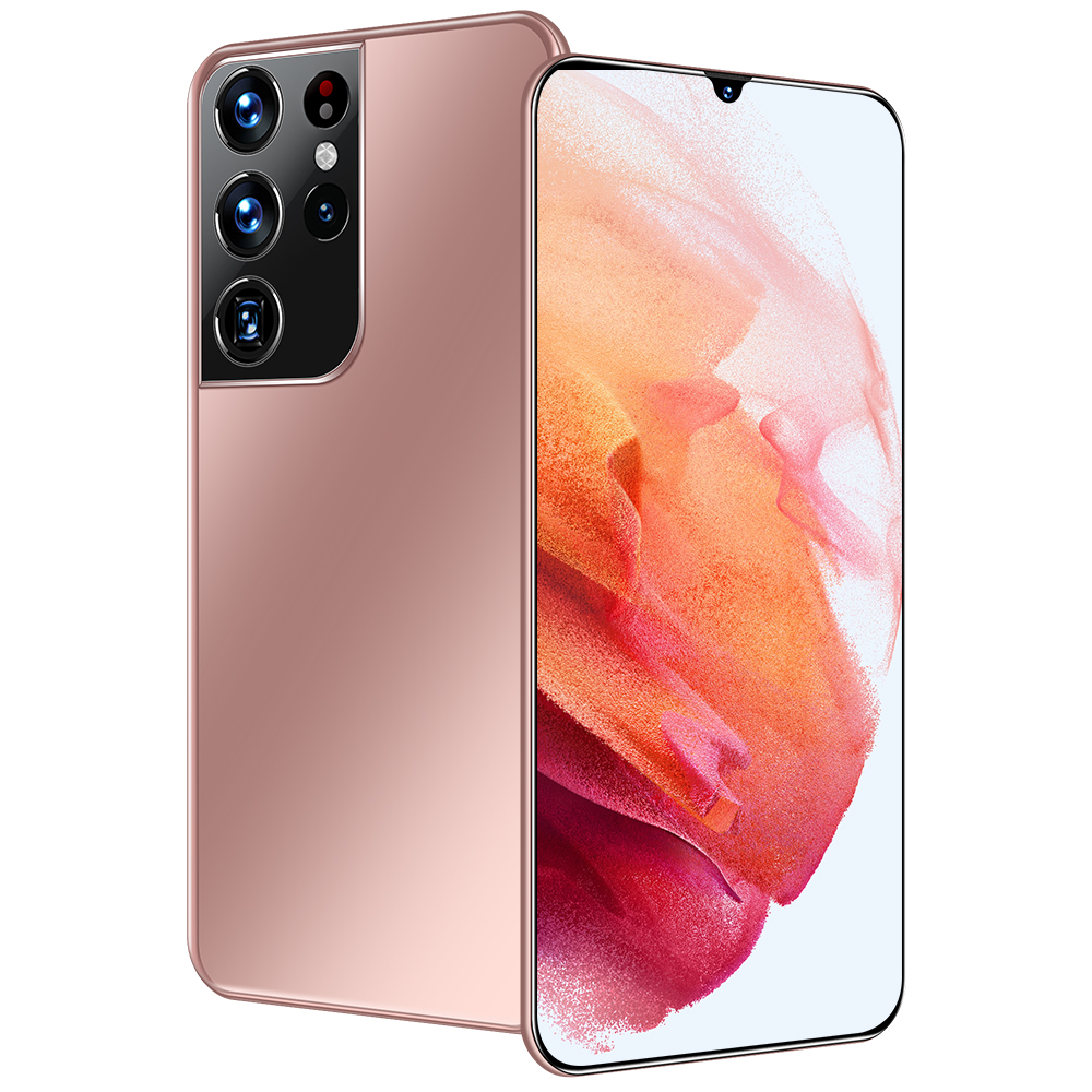 2022 Hote Sale 6.7inch Smartphone High quality S21+ Ultra 6800mah mobile phones4G 5G 12GB+512GB Original Unlocked Android Phones