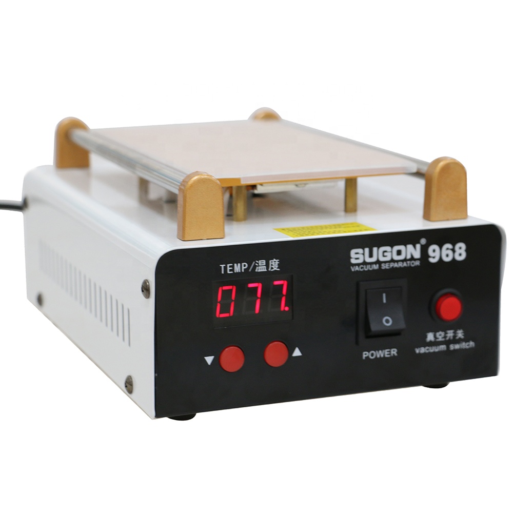 SUGON 968 вакуумный сепаратор 7 дюймов Lcd разделяющая машина для ремонта сенсорных ЖК-экранов