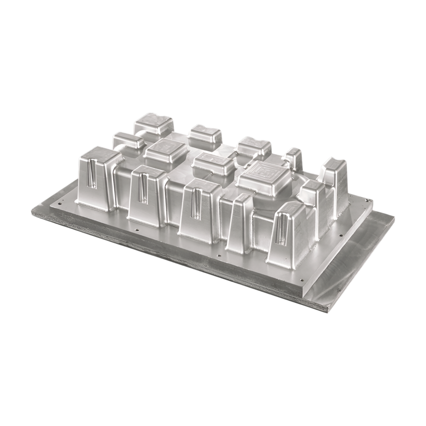 Aluminum Plastic Paper Egg Tray Mold For Egg Tray Packing Machine Paper Pulp Mould Forming Machine