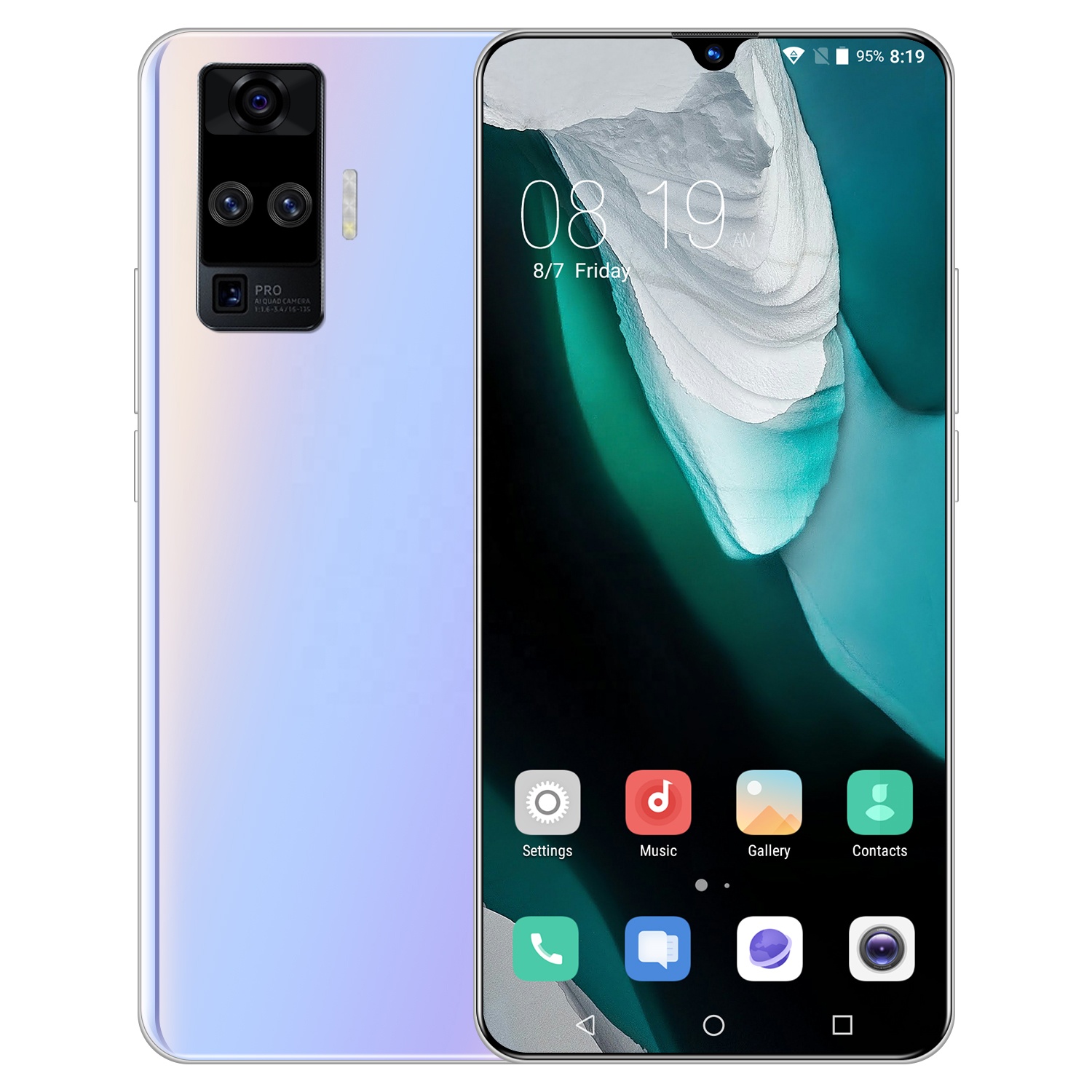 2020 Новое поступление X60 Pro Android AMOLED 3G 4G 5G android телефон оптовая продажа Оригинальный разблокированный смартфон