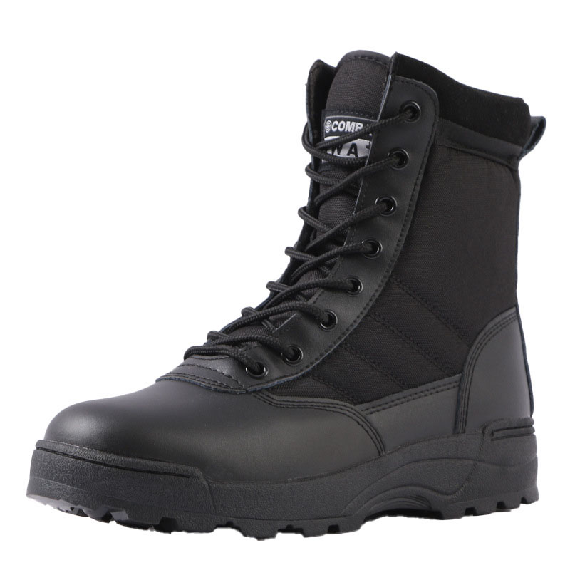 Military fans outdoor hiking shoes training shoes tactical high-top military shoes men and women desert boots