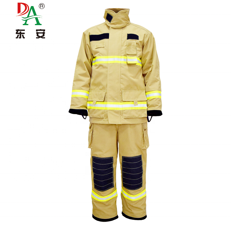 2022 New Design fire fighting Certificated Nomex 4 layers Fire suit