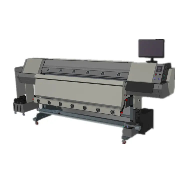 Digital textile printer DTP TP series including 4 Micro-piezo printheads