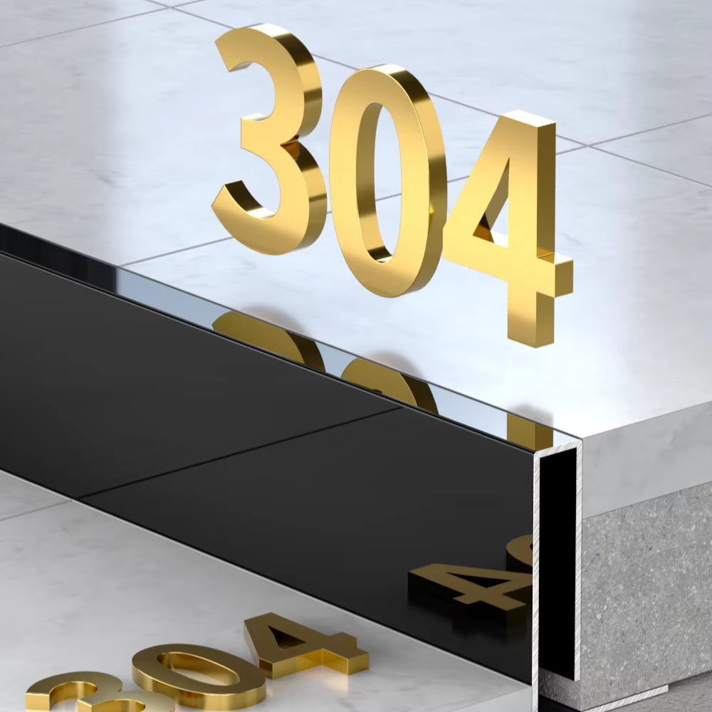 Tile Trim Wholesale Guangdong Building materials Stainless Steel Corner Tiles