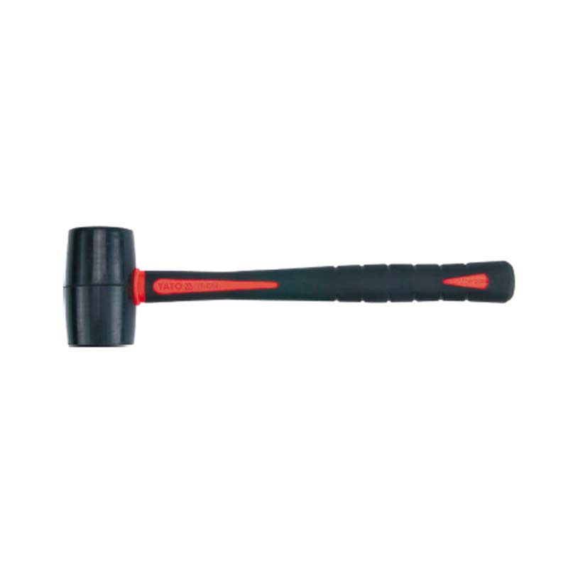 YT-4594 резиновый молоток YATO 440 г из стекловолокна, многофункциональные профессиональные инструменты для молотков, долота, дыроколов и топоров