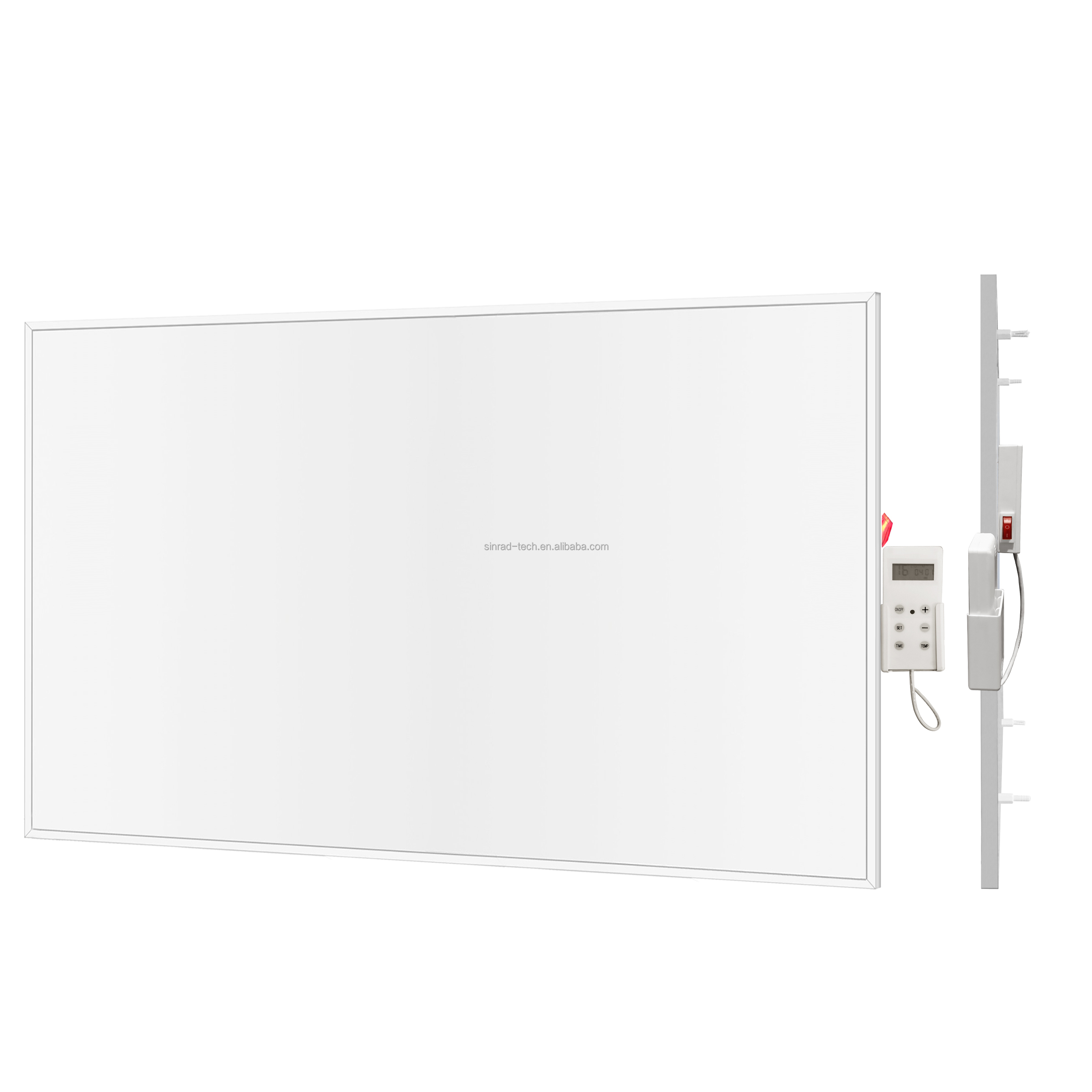 far infrared panel heater with printing PET heating plate Aluminum plate back C048 480W Indoor IR radiant panel heaters