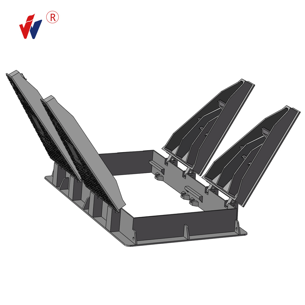 Kinds Save Mold Fee EN124 With Locking Can Customized JRC Telecom Munication Ductile Iron Manhole Cover For Road Facilitie