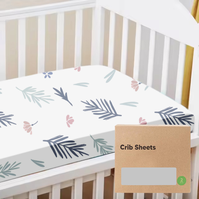 solid colour bamboo cotton baby fitted crib bed sheet 100% organic cotton jersey knit crib fitted sheet for girls and boys