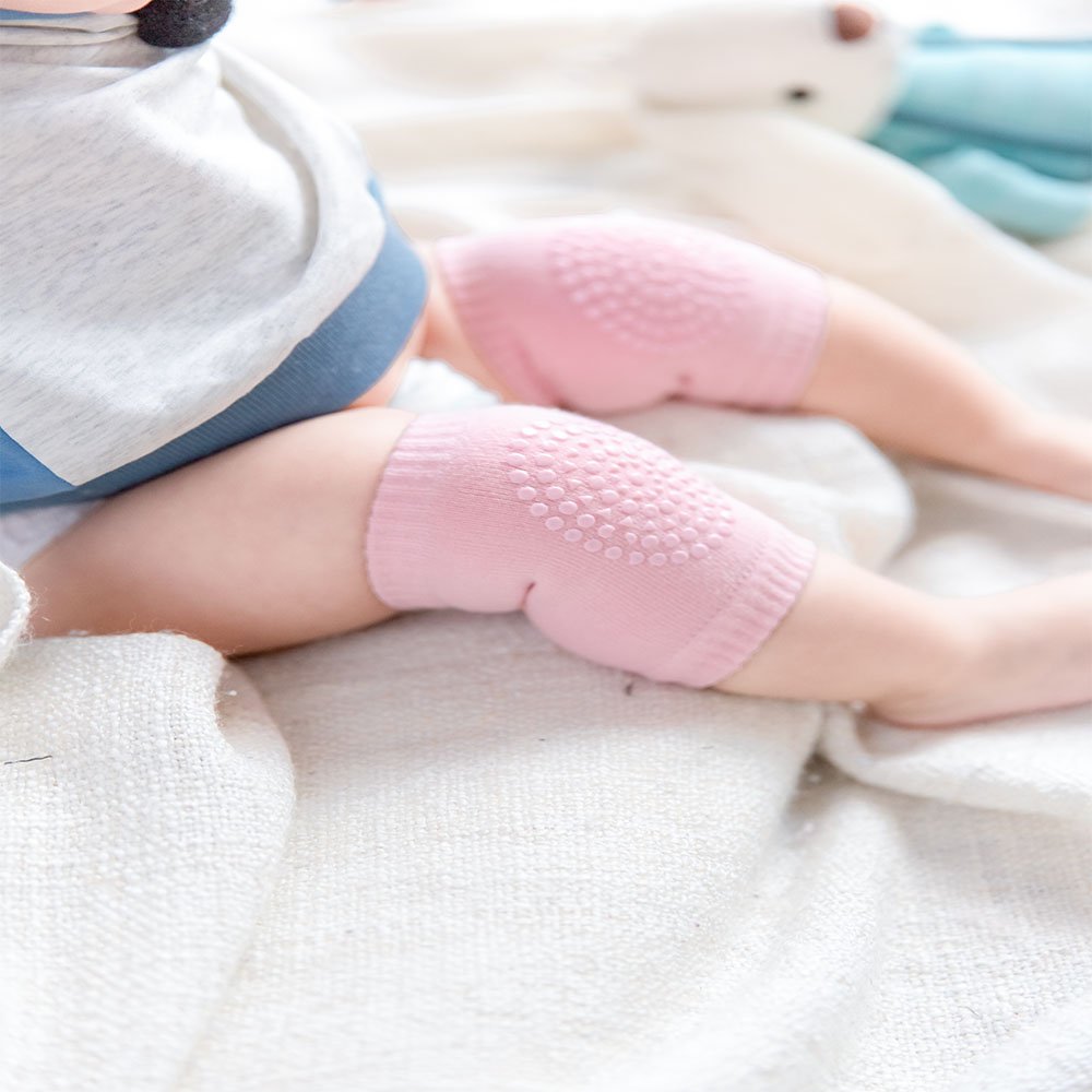 Baby Crawling Anti-Slip Knee, Unisex Baby Toddlers Kneepads 5 Pairs