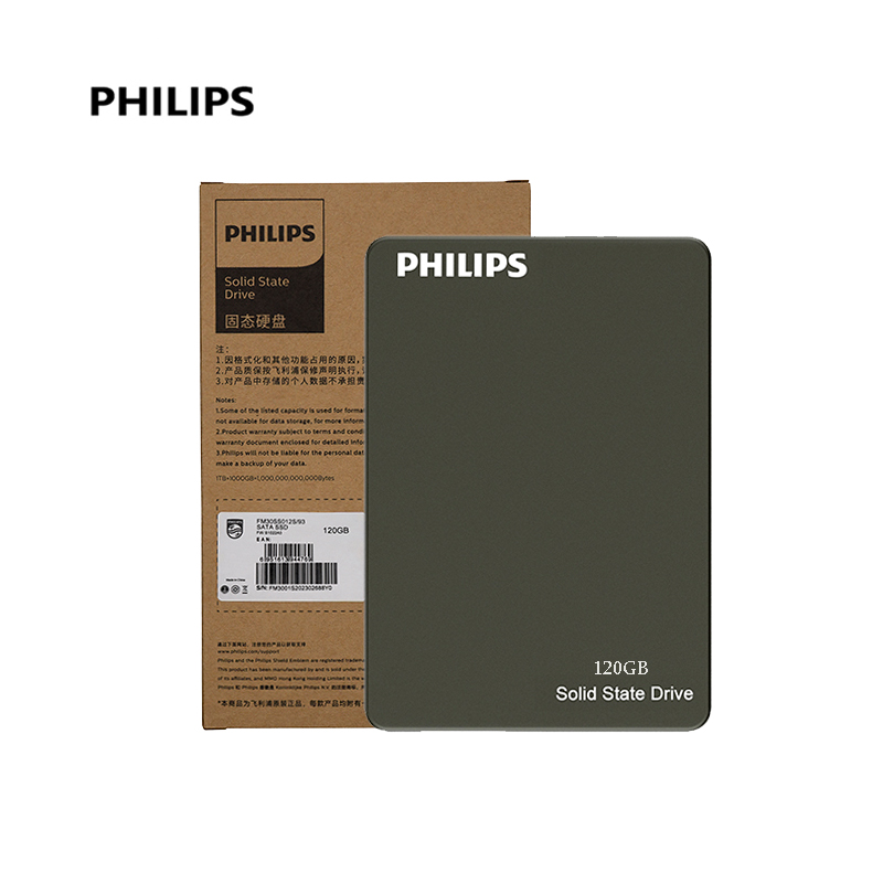 Philips компьютер Sata твердотельный жесткий диск ssd 120 ГБ 128 ГБ 240 ГБ 480 500 1 ТБ 2 ТБ внешний твердотельный накопитель 2 ТБ для портативных ПК