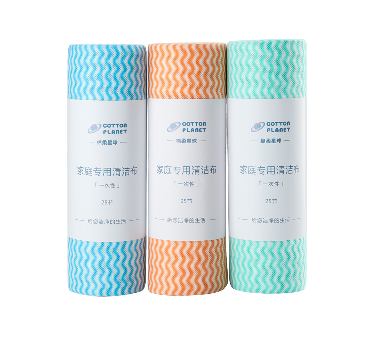Cleaning Non Woven Fabric Water Uptake Cloth Lazy Kitchen Towel Rags